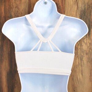 Abercrombie Bralette Sports Bra White Active Youth 11/12          K117